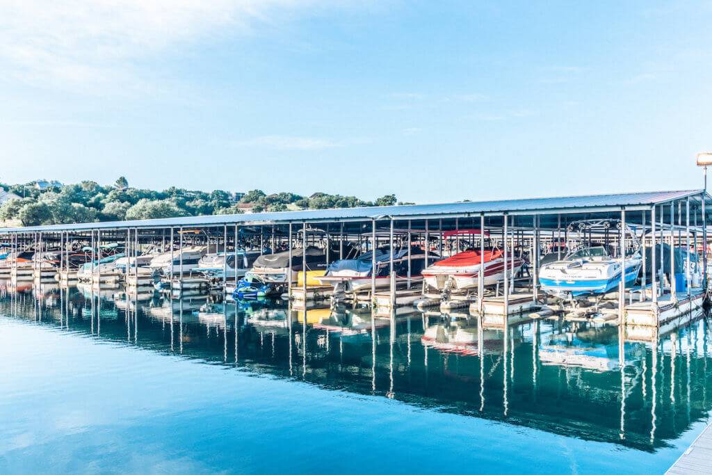 Boat Slip, Covered Slip, Wet Slip For Rent, TX Cranes Mill Marina