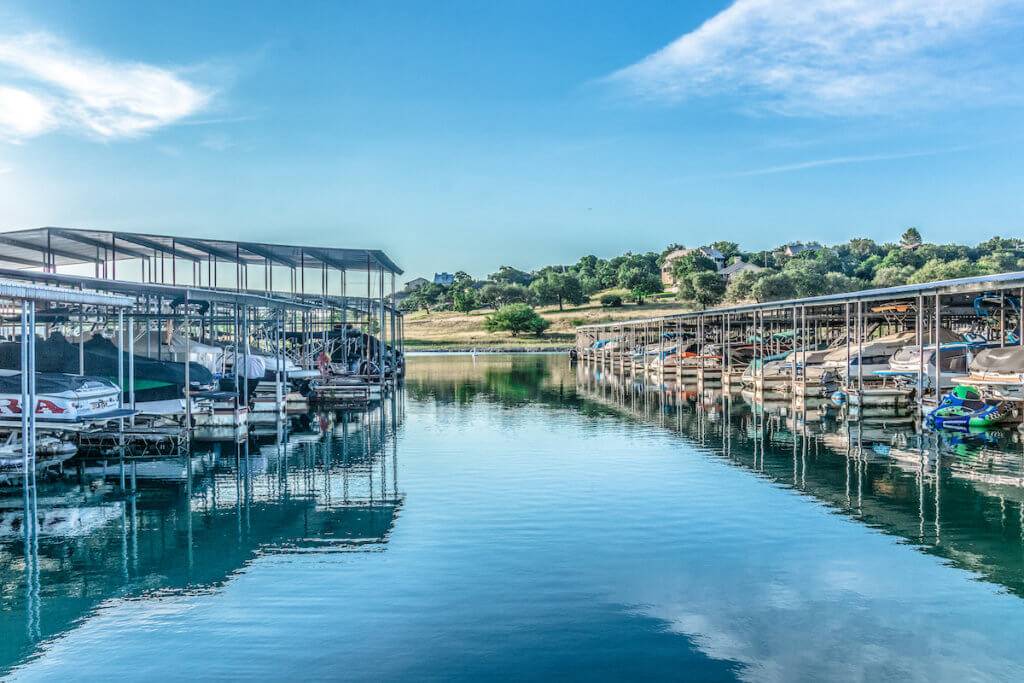 Boat Slip, Covered Slip, Wet Slip For Rent, TX Cranes Mill Marina